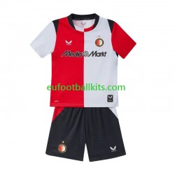 Feyenoord Rotterdam Home Football Shirts 2026-2027 Kids LS