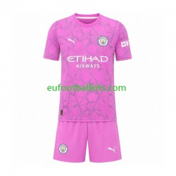 Manchester City Goalkeeper Away Football Shirts 2026-2027 Kids LS
