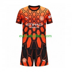 Manchester City Goalkeeper Third Football Shirts 2026-2027 Kids LS