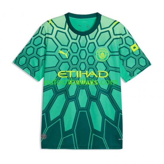 Manchester City Goalkeeper Gianluigi Donnarumma 25 Home Football Shirts 2026-2027 Men LS