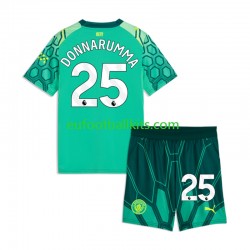 Manchester City Goalkeeper Gianluigi Donnarumma Home Football Shirts 2026-2027 Kids LS
