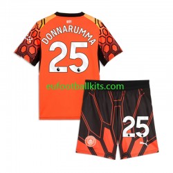 Manchester City Goalkeeper Gianluigi Donnarumma Third Football Shirts 2026-2027 Kids LS