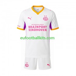 PSV Eindhoven Away Football Shirts 2026-2027 Kids LS