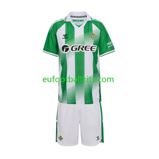 Real Betis Home Football Shirts 2026-2027 Kids LS
