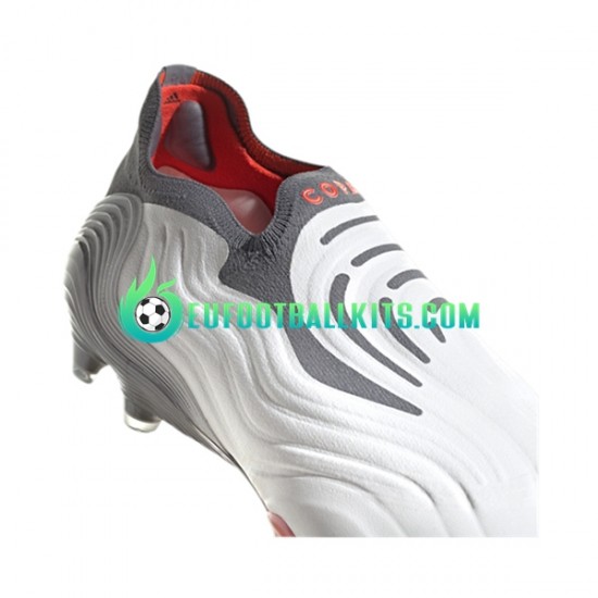 Adidas Football Boots COPA SENSE FG White Gnist Whitecolor Greycolor Redcolor