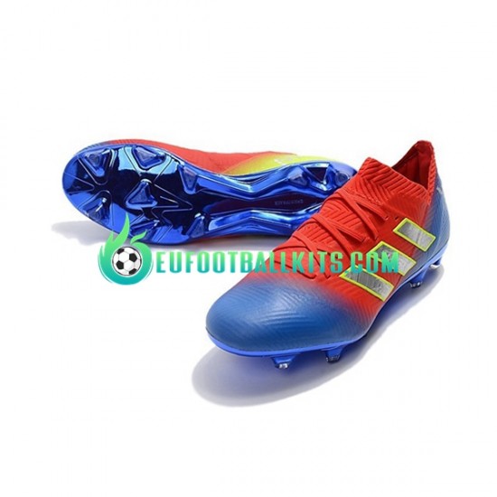 Adidas Football Boots Nemeziz8.1 FG Redcolor Bluecolor Whitecolor