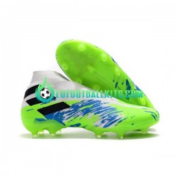 Adidas Football Boots Nemeziz9 FG Whitecolor Greencolor Bluecolor