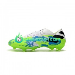 Adidas Football Boots Nemeziz9.1 FG Greencolor Bluecolor Blackcolor