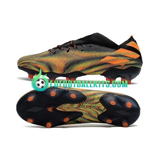 Adidas Football Boots Nemeziz9.1 FG Greencolor Pinkcolor Blackcolor