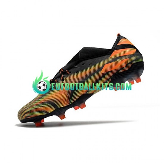 Adidas Football Boots Nemeziz9.1 FG Greencolor Pinkcolor Blackcolor