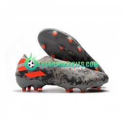 Adidas Football Boots Nemeziz9.1 FG Greycolor Orangecolor Whitecolor