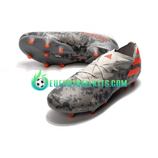 Adidas Football Boots Nemeziz9.1 FG Greycolor Orangecolor Whitecolor