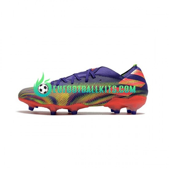 Adidas Football Boots Nemeziz9.1 FG Precision To Blur Purplecolor Pinkcolor Greencolor