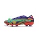 Adidas Football Boots Nemeziz9.1 FG Precision To Blur Purplecolor Pinkcolor Greencolor