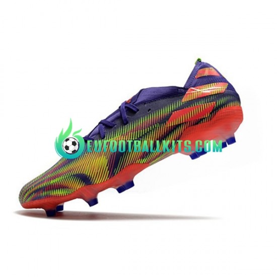 Adidas Football Boots Nemeziz9.1 FG Precision To Blur Purplecolor Pinkcolor Greencolor