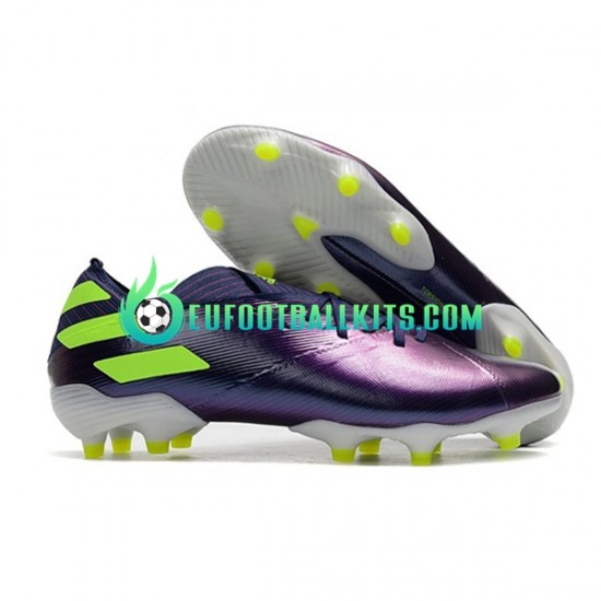 Adidas Football Boots Nemeziz9.1 FG Purplecolor Greencolor