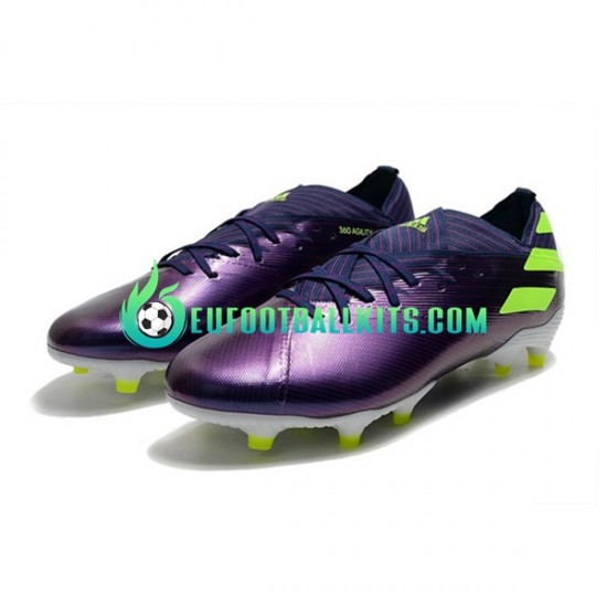 Adidas Football Boots Nemeziz9.1 FG Purplecolor Greencolor