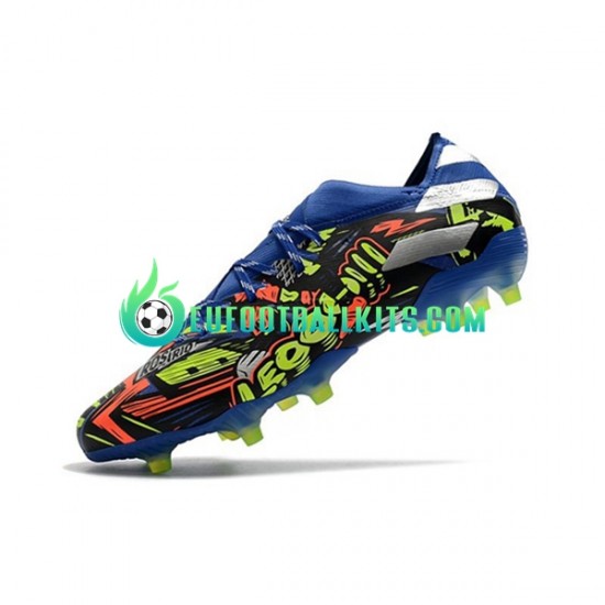 Adidas Football Boots Nemeziz9.1 FG The Journey Bluecolor Whitecolor Yellowcolor