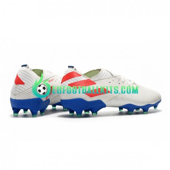 Adidas Football Boots Nemeziz9.1 FG Whitecolor Bluecolor Redcolor