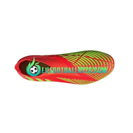 Adidas Football Boots Predator EDGE FG Game Data Redcolor Greencolor