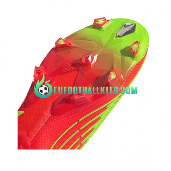 Adidas Football Boots Predator EDGE FG Game Data Redcolor Greencolor