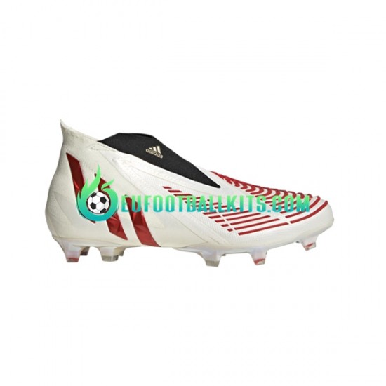 Adidas Football Boots Predator EDGE FG Showdown Whitecolor Redcolor Goldcolor