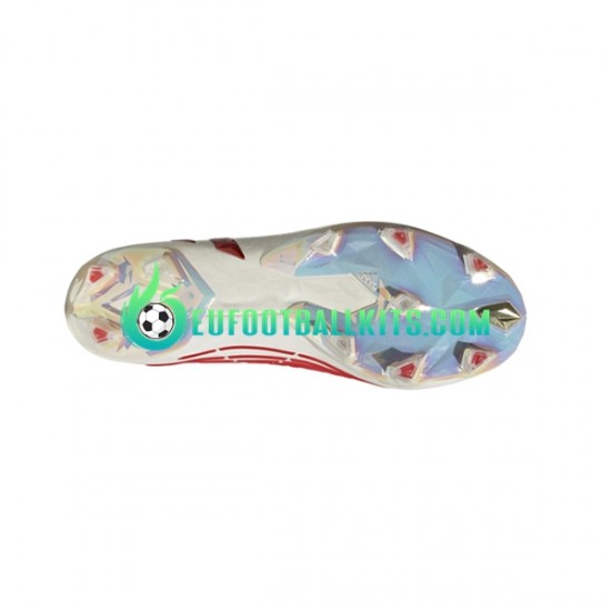 Adidas Football Boots Predator EDGE FG Showdown Whitecolor Redcolor Goldcolor