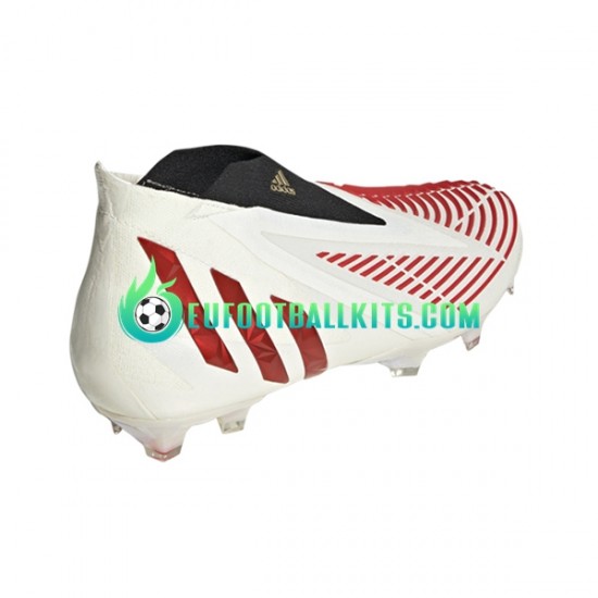 Adidas Football Boots Predator EDGE FG Showdown Whitecolor Redcolor Goldcolor