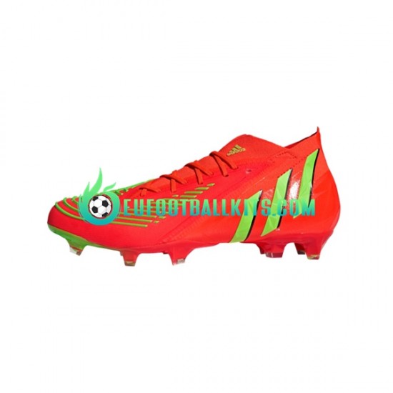 Adidas Football Boots Predator EDGE.1 FG Game Data Redcolor Greencolor