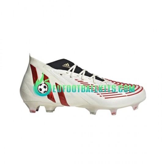 Adidas Football Boots Predator EDGE.1 FG Showdown Whitecolor Redcolor Goldcolor