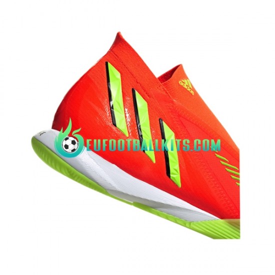Adidas Football Boots Predator EDGE.1 IN Game Data Redcolor Greencolor