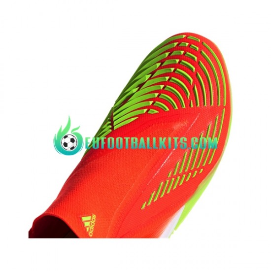 Adidas Football Boots Predator EDGE.1 IN Game Data Redcolor Greencolor