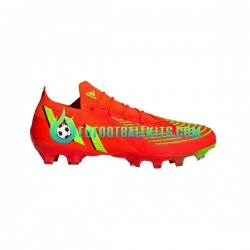 Adidas Football Boots Predator EDGE.1 L AG Game Data Redcolor Greencolor
