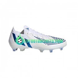 Adidas Football Boots Predator EDGE.1 L FG Diamond Edge Whitecolor Bluecolor