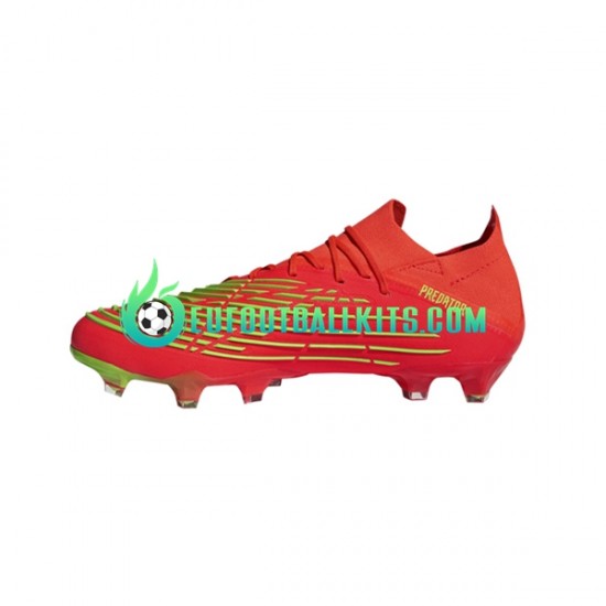 Adidas Football Boots Predator EDGE.1 L FG Game Data Redcolor Greencolor
