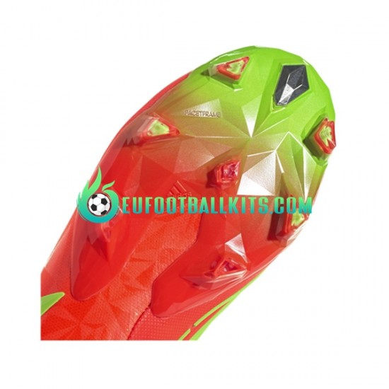 Adidas Football Boots Predator EDGE.1 L FG Game Data Redcolor Greencolor