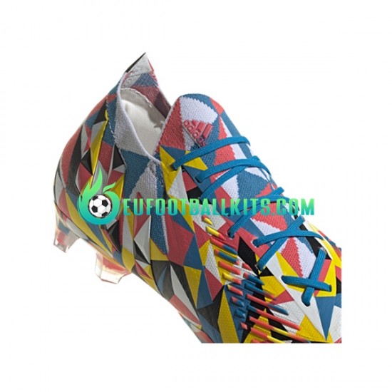 Adidas Football Boots Predator EDGE.1 L FG Geometric Bluecolor Yellowcolor