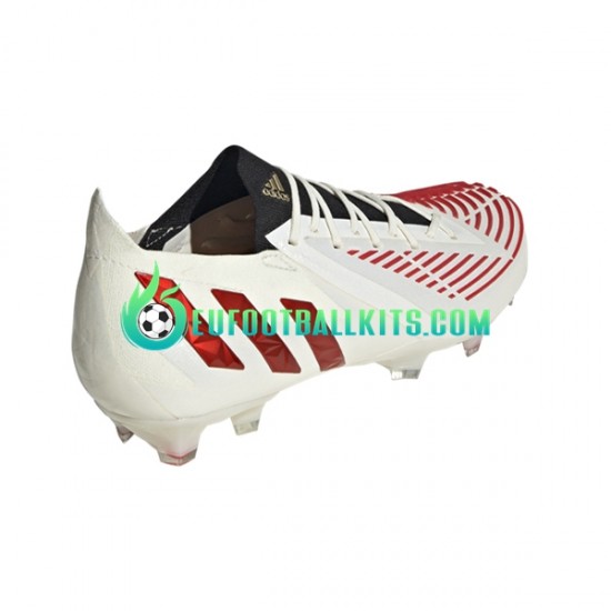 Adidas Football Boots Predator EDGE.1 L FG Showdown Whitecolor Redcolor Goldcolor