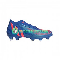 Adidas Football Boots Predator EDGE.1 SG Sapphire Edge Bluecolor Redcolor