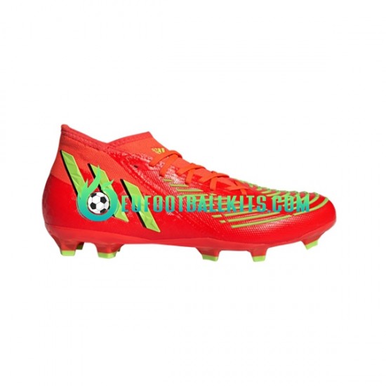 Adidas Football Boots Predator EDGE.2 FG Game Data Redcolor Greencolor