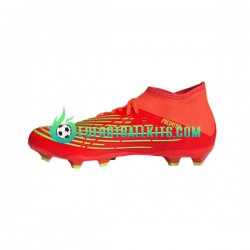 Adidas Football Boots Predator EDGE.2 FG Game Data Redcolor Greencolor