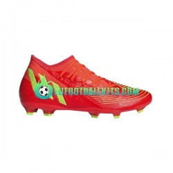 Adidas Football Boots Predator EDGE.3 FG Game Data Redcolor Greencolor