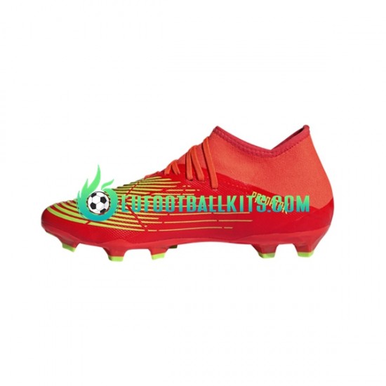 Adidas Football Boots Predator EDGE.3 FG Game Data Redcolor Greencolor