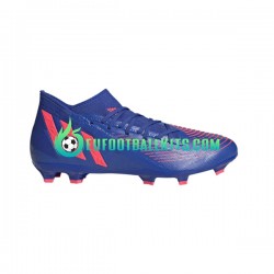 Adidas Football Boots Predator EDGE.3 FG Sapphire Edge Bluecolor Redcolor