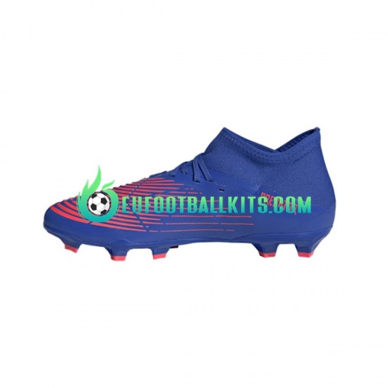Adidas Football Boots Predator EDGE.3 FG Sapphire Edge Bluecolor Redcolor