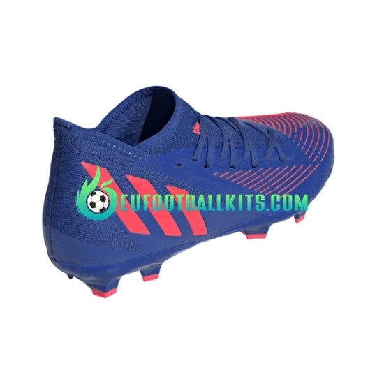 Adidas Football Boots Predator EDGE.3 FG Sapphire Edge Bluecolor Redcolor