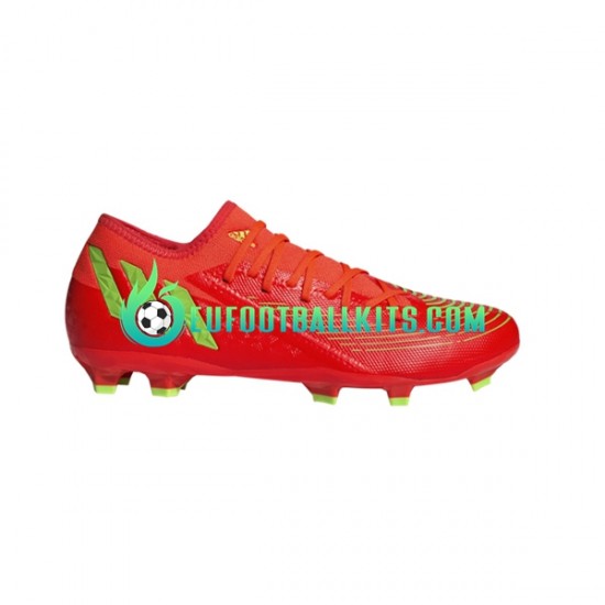 Adidas Football Boots Predator EDGE.3 L FG Game Data Redcolor Greencolor