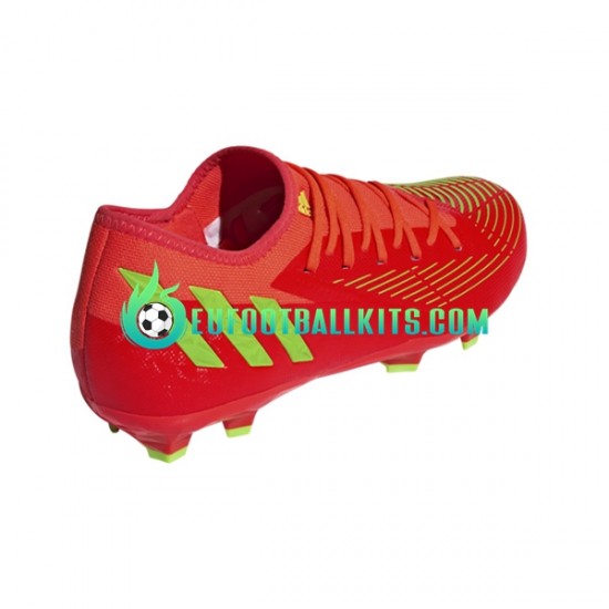 Adidas Football Boots Predator EDGE.3 L FG Game Data Redcolor Greencolor
