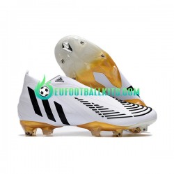 Adidas Football Boots Predator Edge Geometric FG Whitecolor Blackcolor