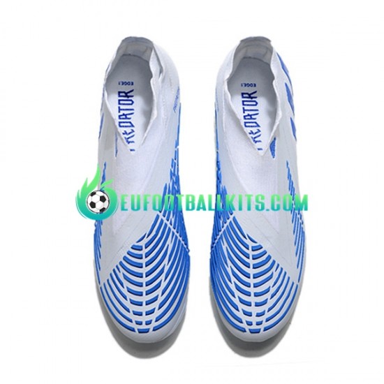 Adidas Football Boots Predator Edge Geometric FG Whitecolor Bluecolor